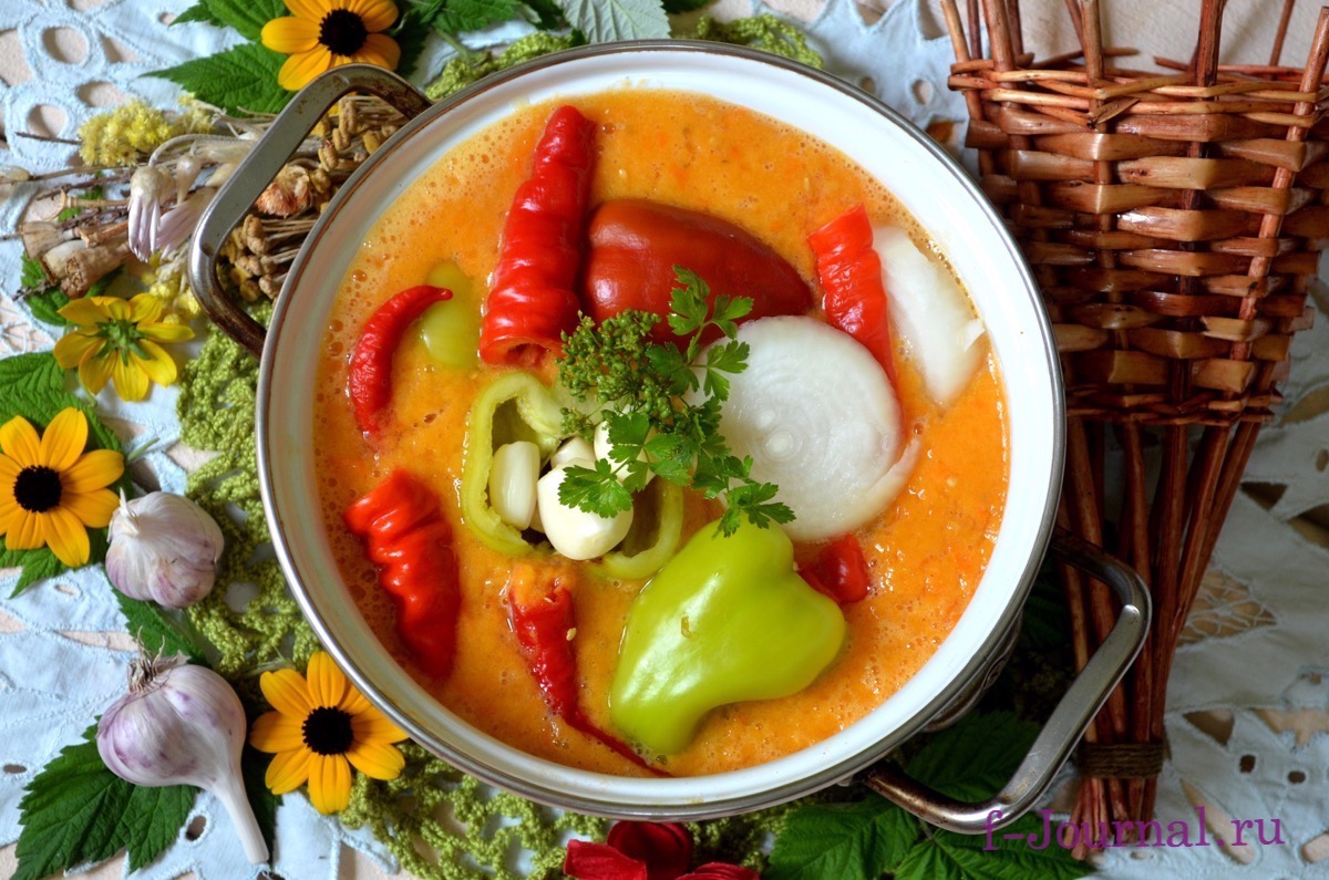 Соус из жёлтых помидоров (на зиму)