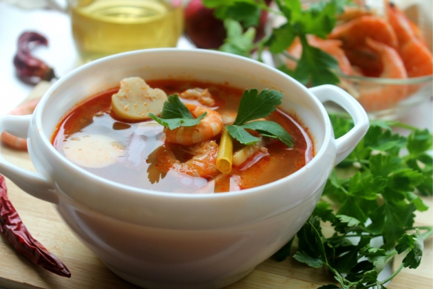 Тайский суп 