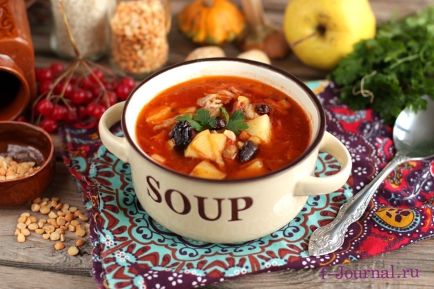 Гороховый суп по-кавказски