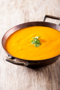 Пикантный морковный суп-пюре