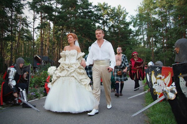 Свадьба Рыцарское Средневековье
