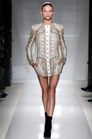 Коллекция Balmain весна–лето 2012 – юбки и платья