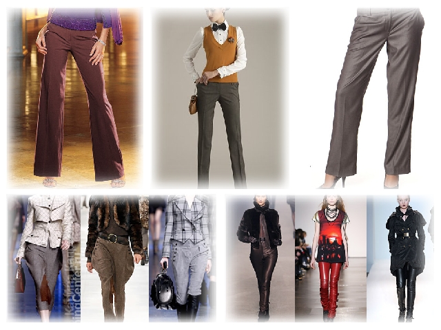 Модные женские брюки зима 2011-2012