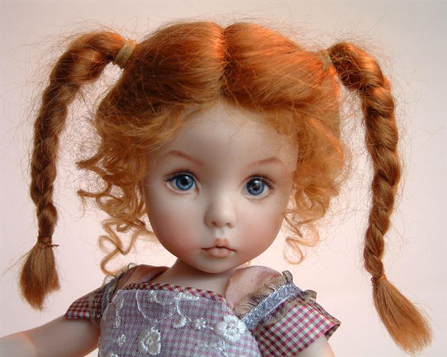 Как покрасить волосы кукле