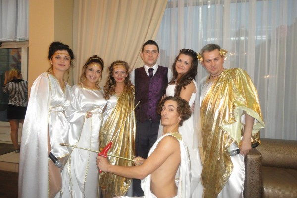 свадьба в греческом стиле