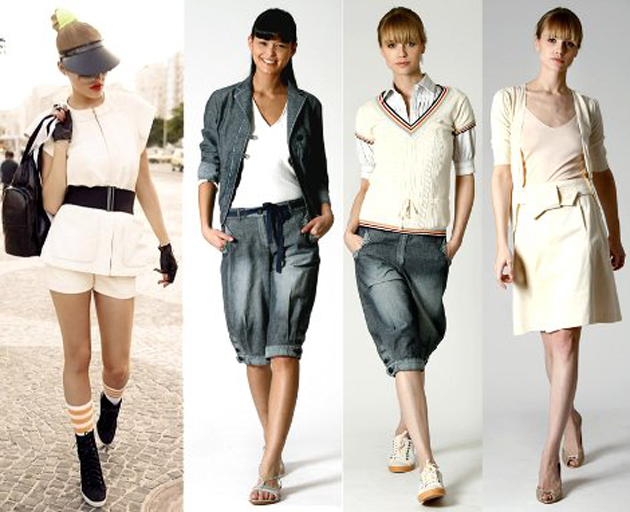 спортивный стиль одежды весна-лето 2012