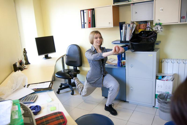 фитнес в офисе