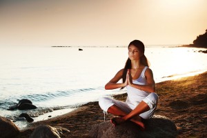 йога - випарита карани мудра практика