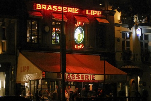 Кафе «Брассери-Липп» (Cafe Brasserie-Lipp Paris)