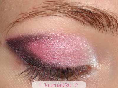 Вечерний макияж в розовых тонах
