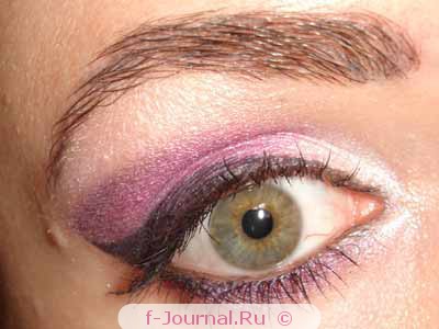 Вечерний макияж в розовых тонах