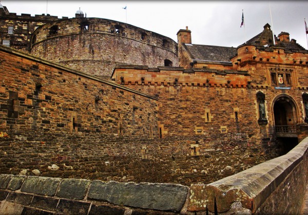 Эдинбургский замок "Edinburgh Castle Rock"