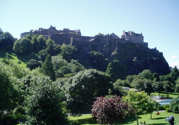 Эдинбургский замок "Edinburgh Castle Rock"