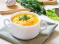 Легкий овощной суп с миниатюрными макаронами
