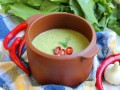 Диетический суп пюре из брокколи и филе индейки