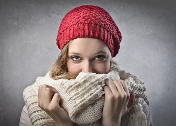 Зимние женские шарфы